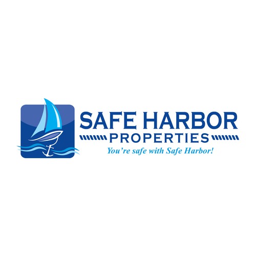 logo for SAFE HARBOR PROPERTIES | Logo & business card contest