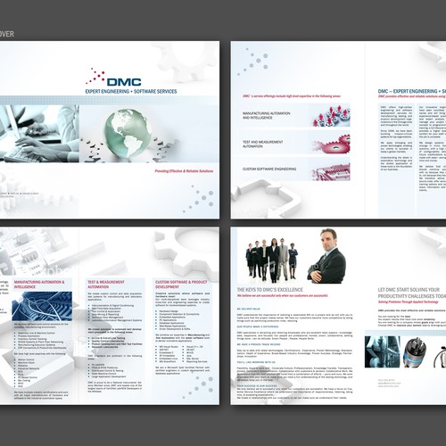 Corporate Brochure - B2B, Technical  Ontwerp door osm
