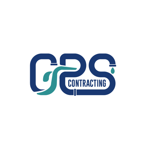 GPS Logo-Sewer and Water Contractor Design by inok june