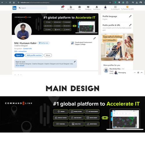 Other business or advertising contest entry by Mr. Kabir's Design