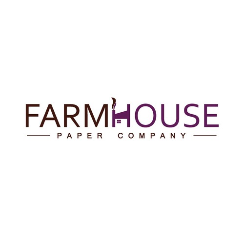 New logo wanted for FarmHouse Paper Company Réalisé par Velash