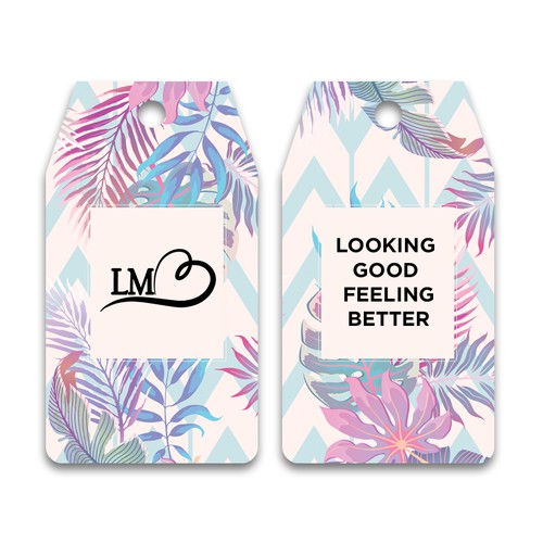 Beautiful brand TAG, Feel and look amazing. Hang tag design for women main image 3