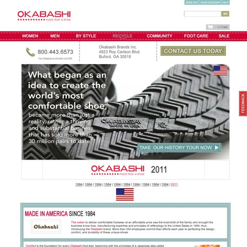 Design di New website design wanted for Okabashi di webdesignpassion