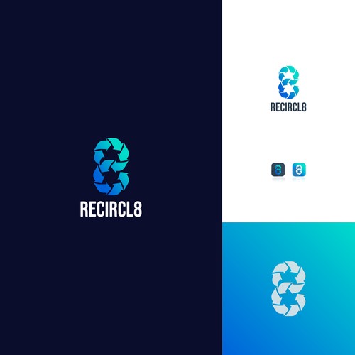 Recycling Company Logo Design Design by satwz™
