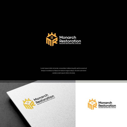 Design a modern clean logo package for a restoration company Design by Danny A