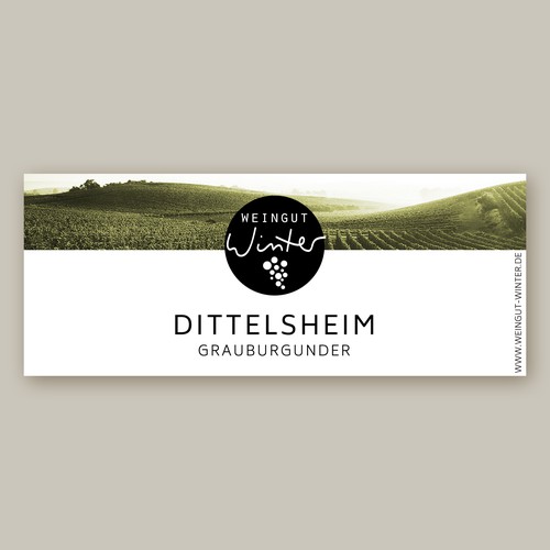 Product label contest entry by Rebecca Reck Art