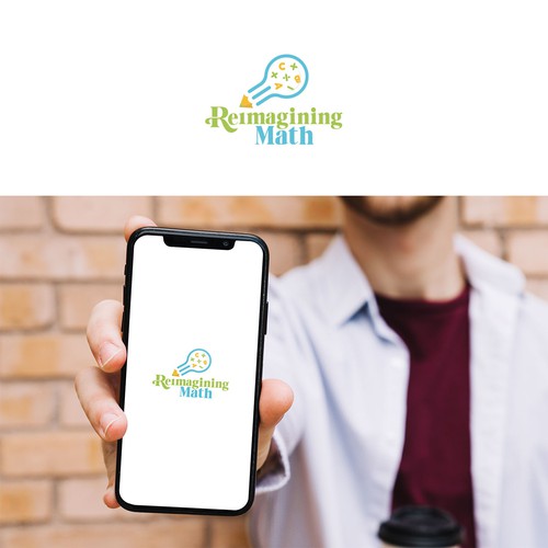 Reimagining Math Logo Design Design by saki-lapuff