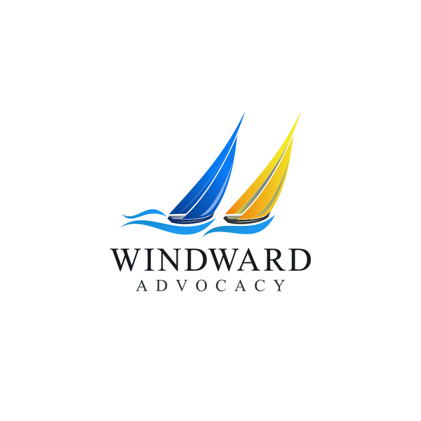 Design by Garage59 titled "logo advocacy windward"