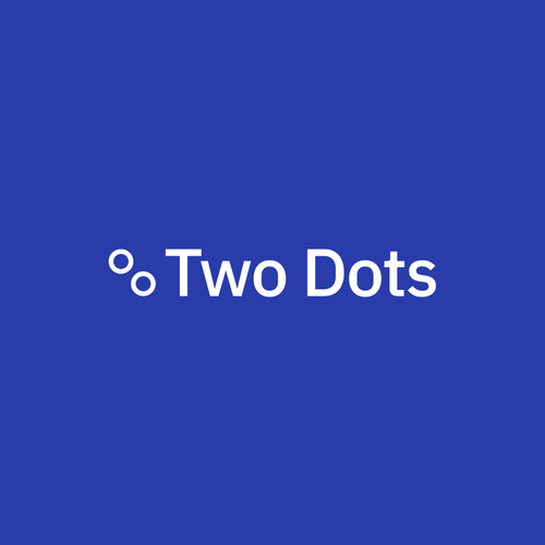 Two Dots Software Fraud Prevention Logo Design - Modern and Simple! Design by GIRMEN