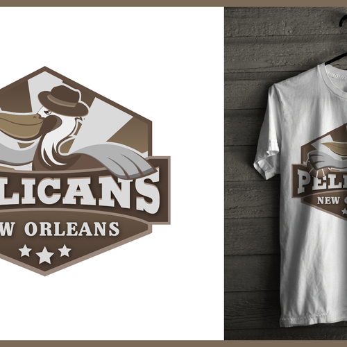 99designs community contest: Help brand the New Orleans Pelicans!! Diseño de aNkas™