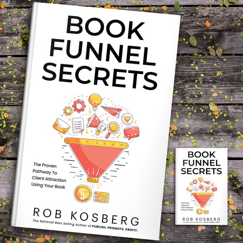 Simple, clean cover design needed for Bestselling Authors new book Design by ~99~