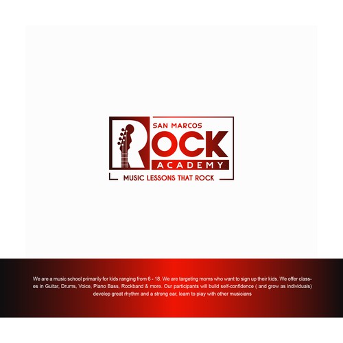 San Marcos Rock Academy Design by HK.designs