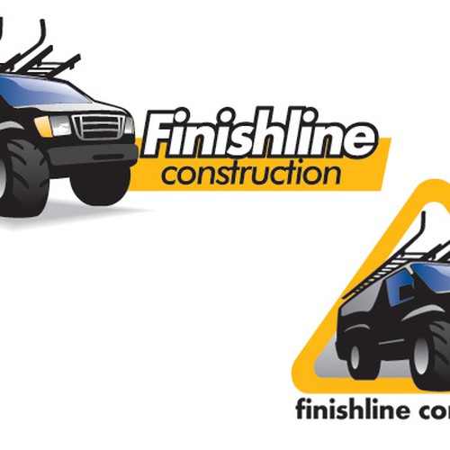 Need Money? Graphic Geeks Wanted!! Finish Line Construction $350 in prizes Design por logoramen