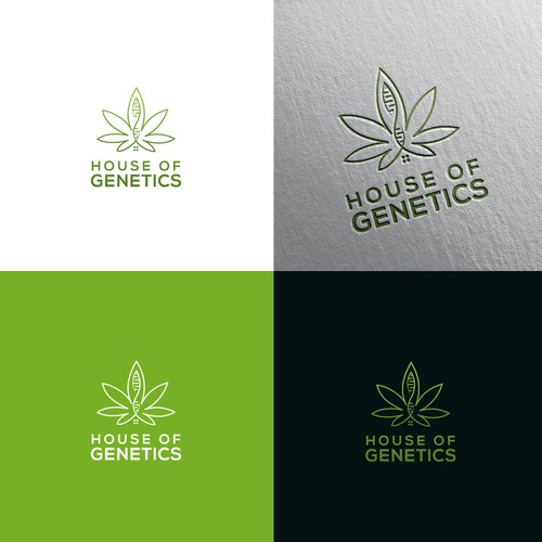 Cannabis Genetic company needs eye popping logo Design by Orangedan