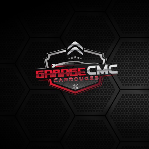 CREATION LOGO POUR GARAGE AUTOMOBILE CITROEN AVEC UN COTE FUN Design by Univers Design