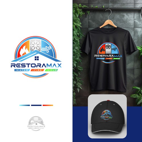 Restoration Company Branding. Design by Meeeeeerr_25