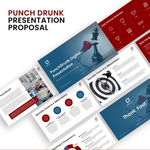 PowerPoint template contest entry by SlideFactory