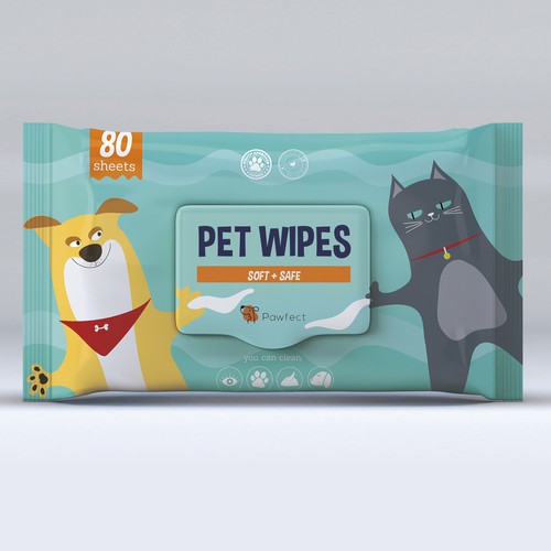 PAWFECT--the perfect pet brand Design by _Dcille