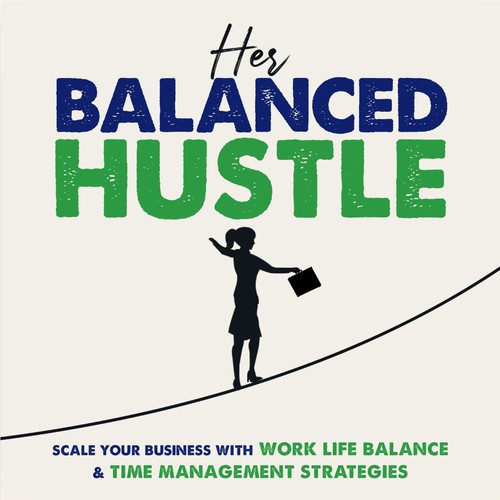 Her Balanced Hustle Cover Art Design by OnnoRokom