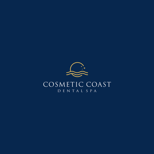 Design old money aesthetic for boutique cosmetic dental office located on the coast on NC Design by Espacio