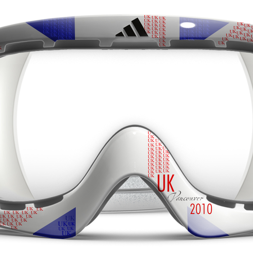Design adidas goggles for Winter Olympics Design by Mircea