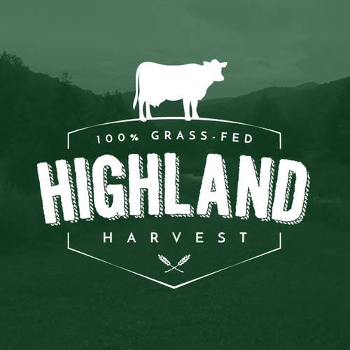 Highland Harvest- Logo and branding for artisanal farm on-line shopping ...