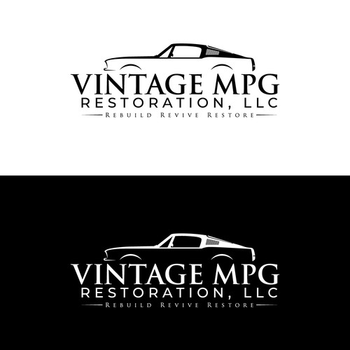 Vintage automotive restorations and customizations Design by Mighty_D'Signs