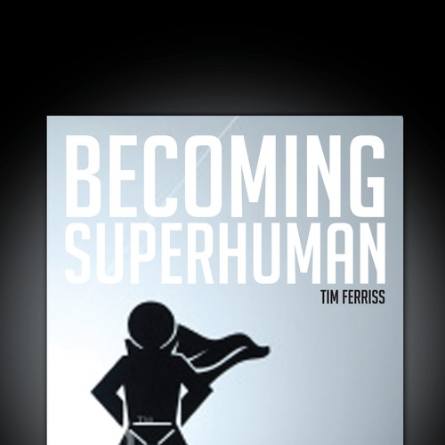 "Becoming Superhuman" Book Cover Diseño de notna