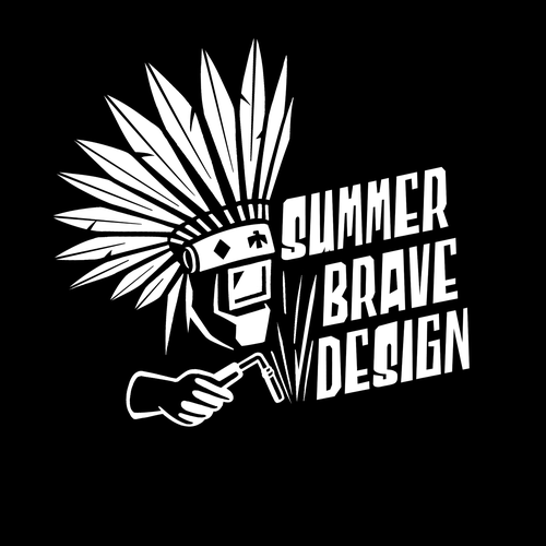 Design a logo that channels the spirit of the warrior - Summer Brave Design brings metal to life Design by NFT DESIGNS CLUB
