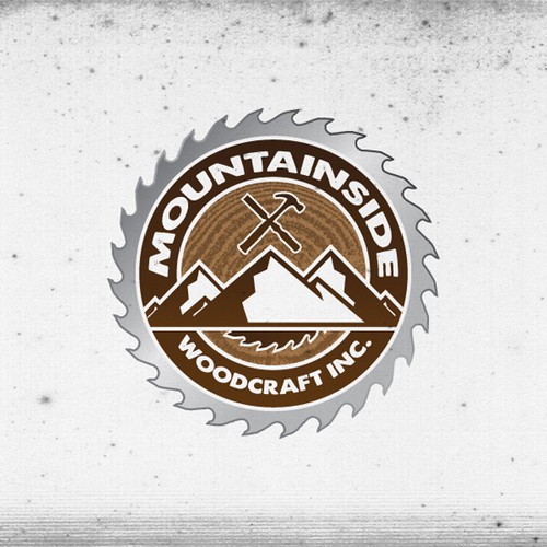 Create the next logo for MOUNTAINSIDE WOODCRAFT, INC デザイン by locknload