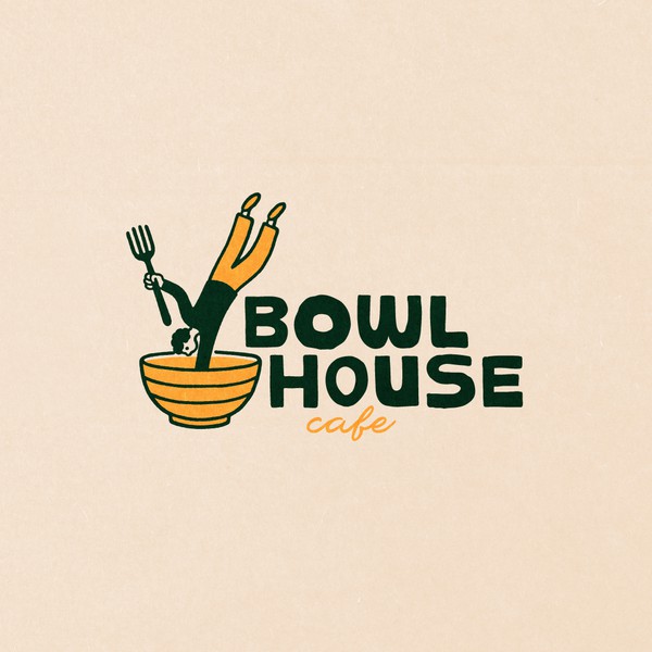 Logo Concept for Bowl House Cafe