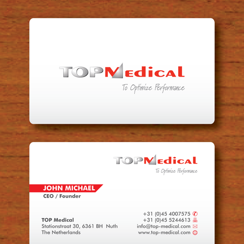 New stationery wanted for TOP Medical Réalisé par BramDwi