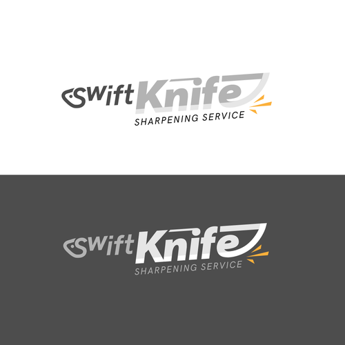 Clean and 'trustworthy' logo for modern knife sharpening service Design by Joezua and