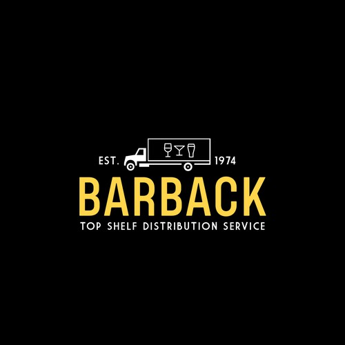 Logo refresh for an alcohol delivery service Design by Mariella83