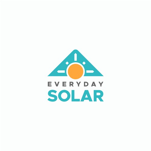 Everyday Solar Logo Design Design by Lucky Creative