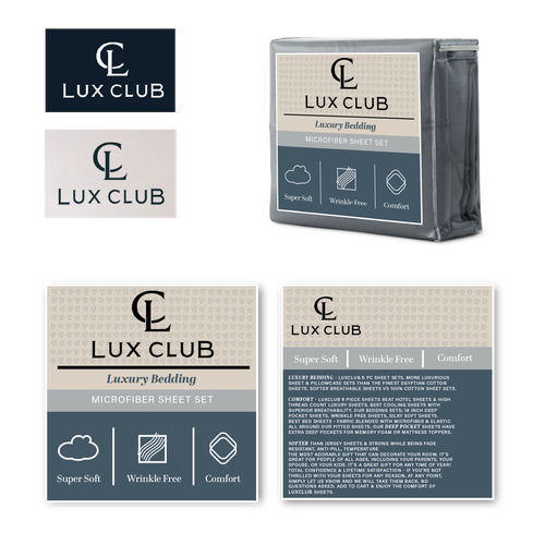 Design In-Store Packaging for Bed Sheets Design by 1001HandmadeArt