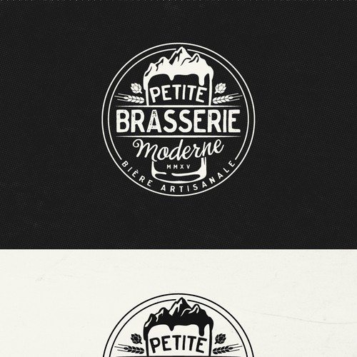 SIMPLE AND ATTRACTIVE Logo for a french microbrewery Ontwerp door Gio Tondini