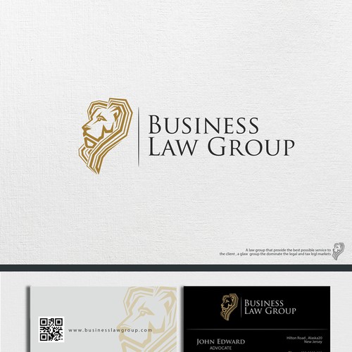Strong and Innovative Logo for a Dominating Business Law Firm - The Test of Awesomeness! Design by khingkhing