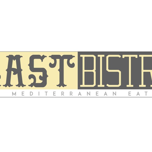Create a logo for EAST BISTRO - The Mediterranean Eatery/Local Restaurant Design by Decker_Grey