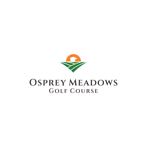 Golf Course Logo - Osprey Meadows Golf Course at Tamarack Design by Media Ciptadi