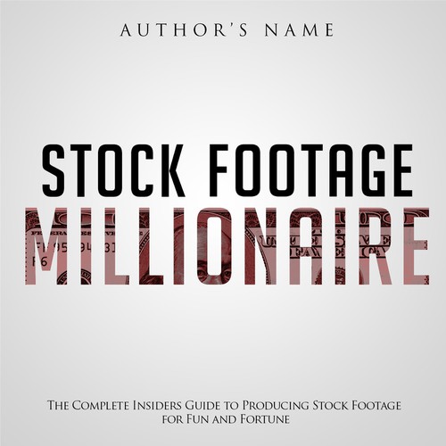 Eye-Popping Book Cover for "Stock Footage Millionaire" Réalisé par Dandia