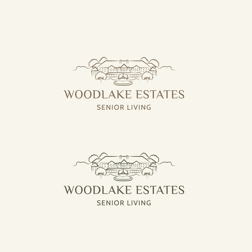 Create an Iconic Logo for Our Senior Living Community - Woodlake Estates Senior Living Design by Marvelous Maria