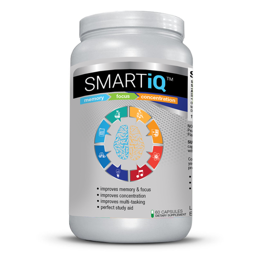 Brain Supplement Label Design Design by Jose_Armando