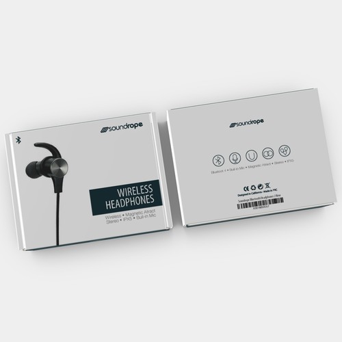 Bold Box for Wireless Headphones Design por — P R E M I U M —