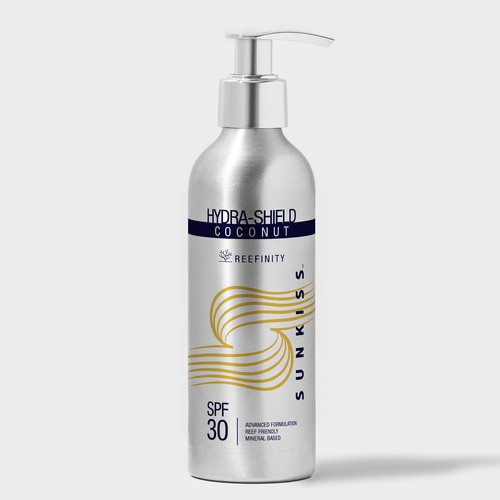 Luxury Sunscreen Label Design by LaboPIXEL