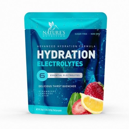 Refreshing Hydration Electrolytes Design Needed for Nature's Nutrition Design by a x i o m a ™