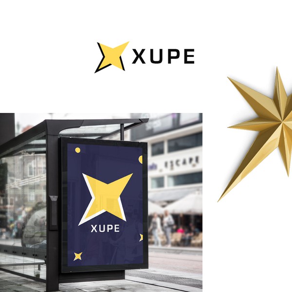 Design by ashraful_art titled "Xupe Logo Design"
