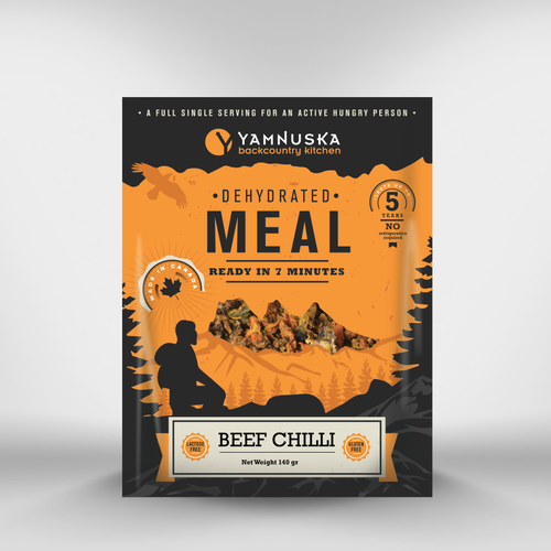 Designs New Backcountry Food Retail Package targeted to the outdoor