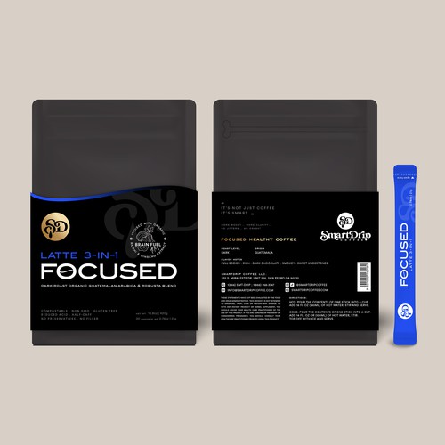 "Focused" by SmartDrip Coffee Design by AbundanceGraphic