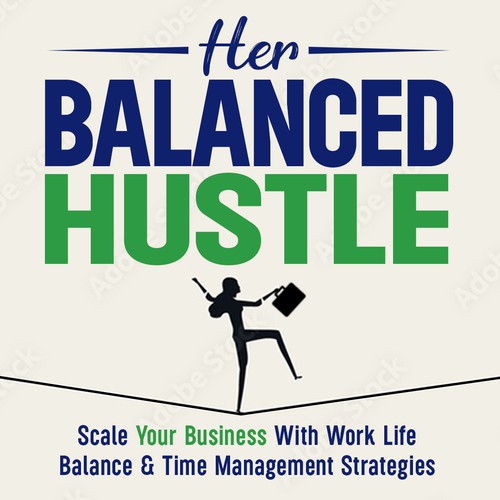 Her Balanced Hustle Cover Art Design by Zaisun